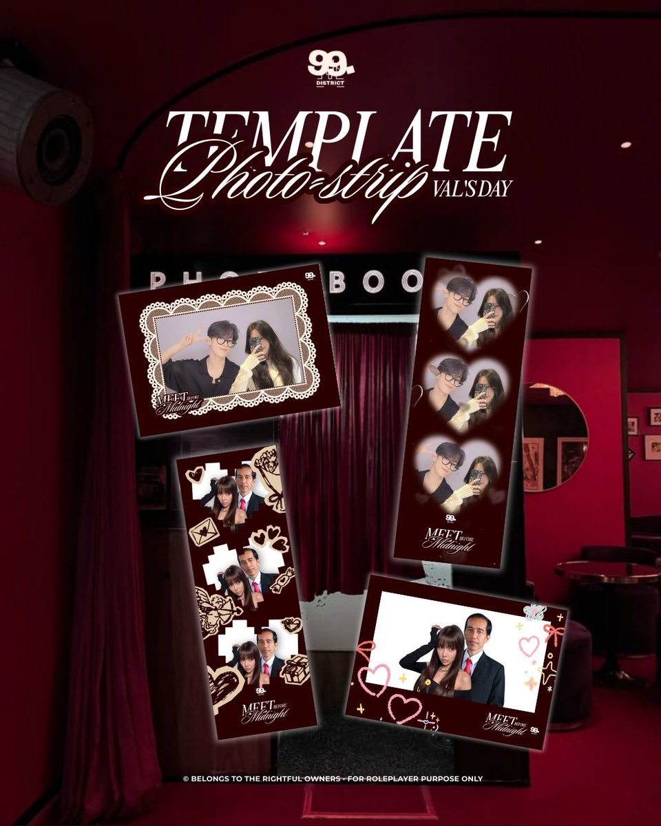 ⠀ᅠ
Find your SWEET MATCH, and capture moments with our PHOTOBOOTH. 

Template can be found here: drive.google.com/drive/folders/…
⠀ᅠ