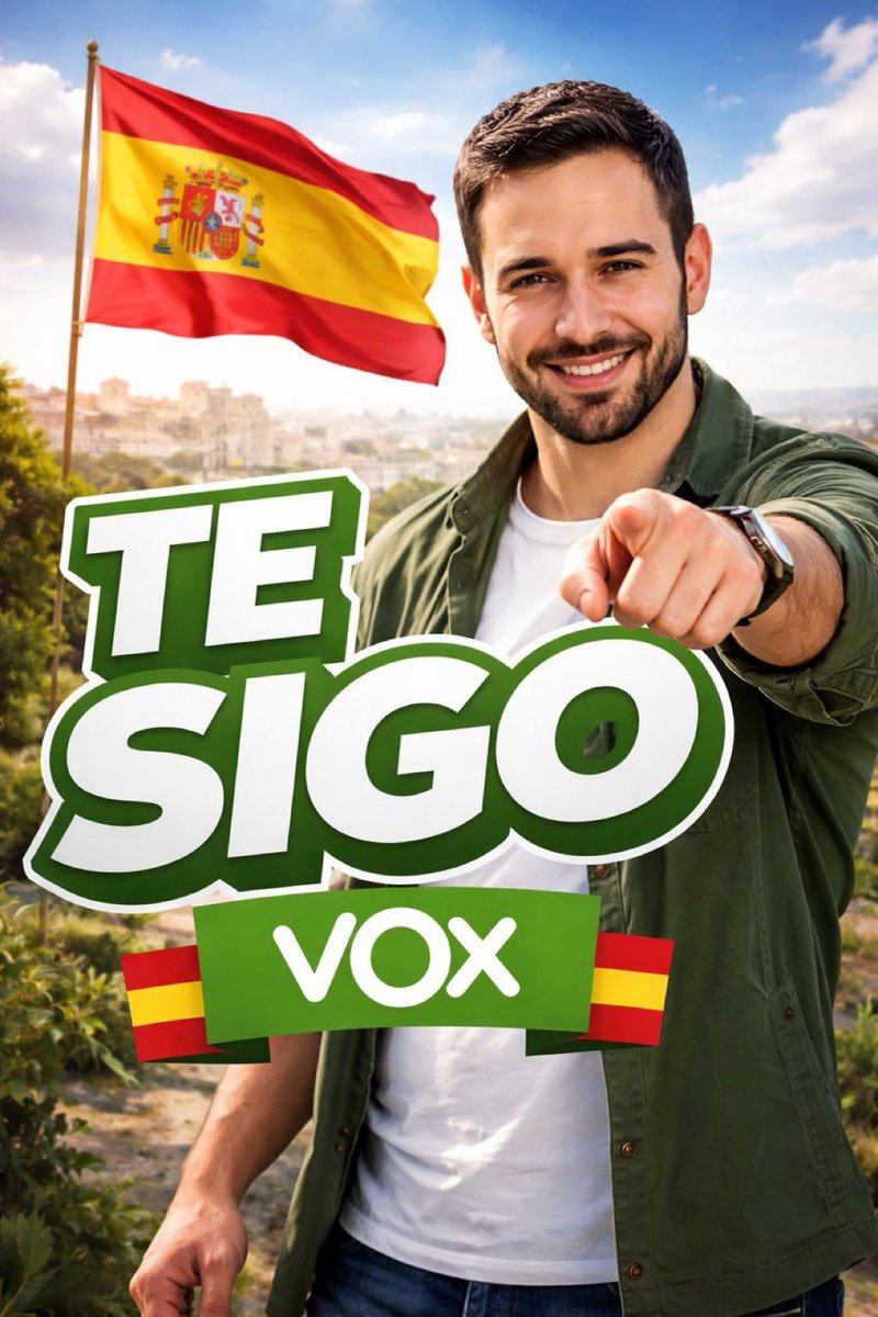 Eres de Vox? Estás a favor de <a href="/Santi_ABASCAL/">Santiago Abascal 🇪🇸</a> ? Odias el socialismo y el comunismo?  NO PUEDES MÁS con El galgo de Paiporta? Entonces eres de los míos! Sígueme y te sigo.