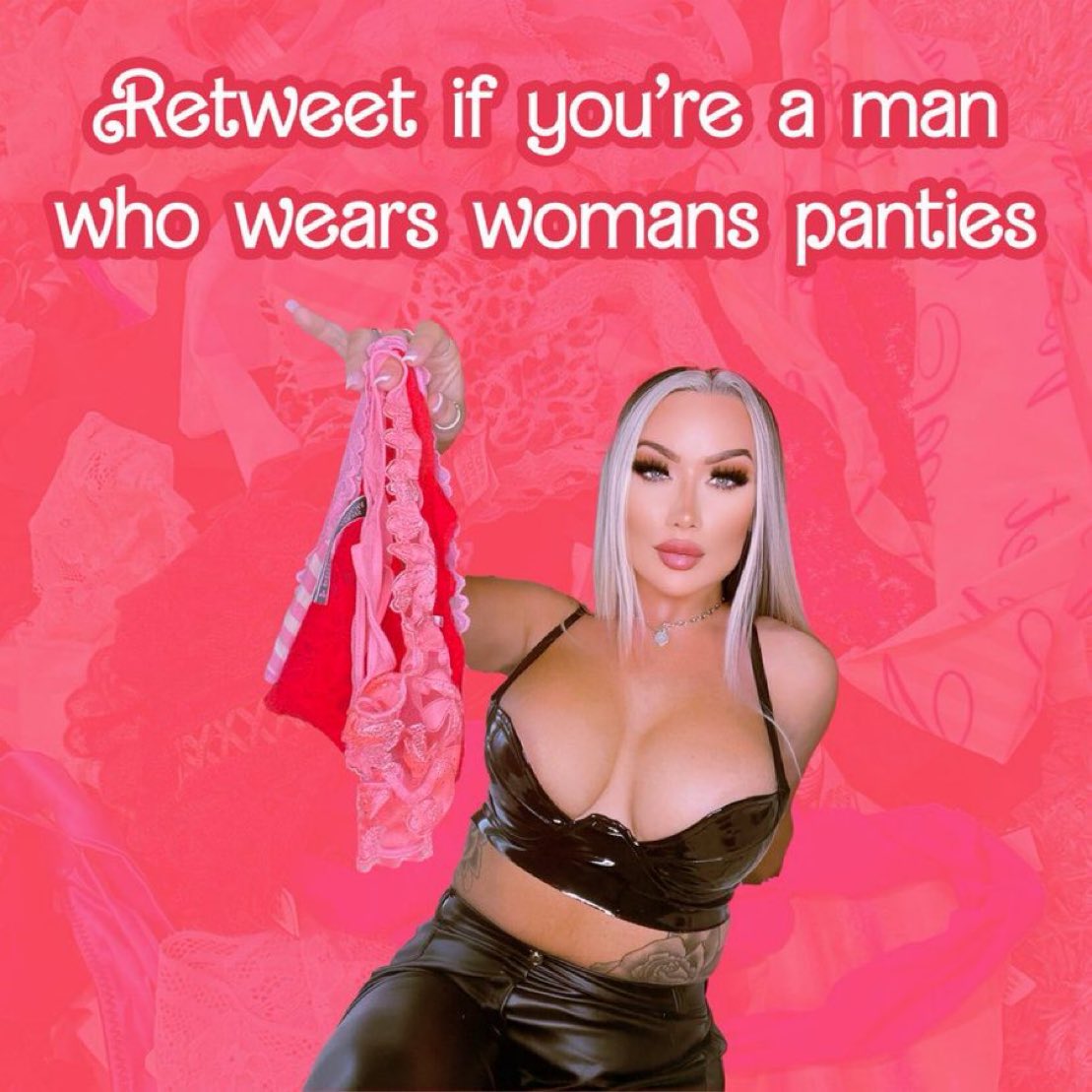 DSissyschool's tweet photo. Retweet if you’re a man who wear women sexy panties 😝👙🌸💗😍🙇 https://t.co/2W4jiMiKRO