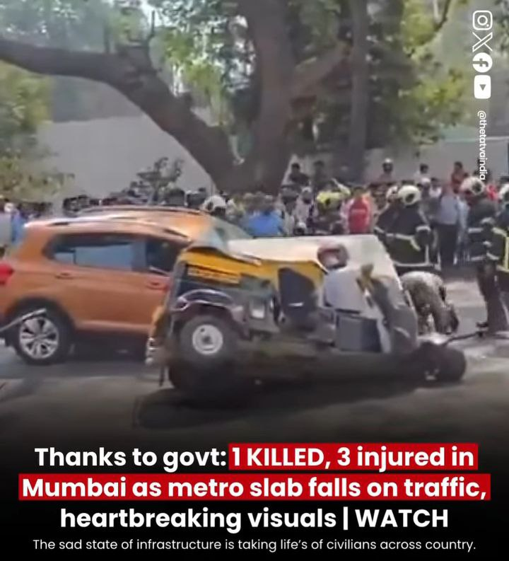 Soul_Reaper1997's tweet photo. @narendramodi Thank You #Modi for this fantastic development work. Not a single project gets completed without any tragedy in this country. #vishwaguru #ModiFailedGC https://t.co/g9YdZmAzqf