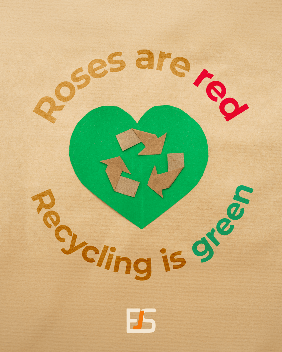 Show your love for the planet this Valentine's Day 🌍 🧡

#Recycling #EcoFriendly #WasteManagement