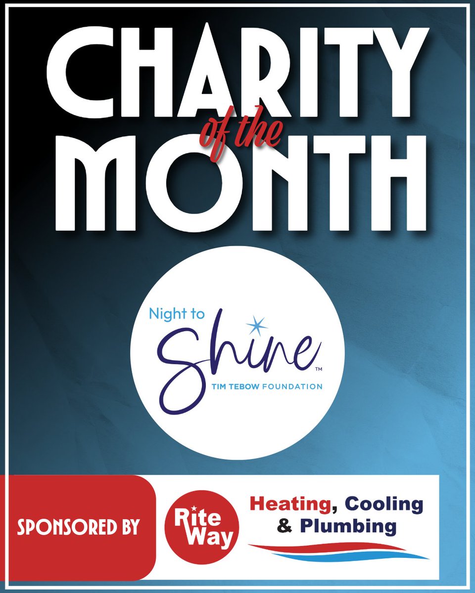 KHIT is proud to spotlight Night to Shine for our Charity of the Month – sponsored by Rite Way Heating, Cooling and Plumbing. Night to Shine, spon. by the Tim Tebow Foundation, is a prom night experience celebrating people with special needs, held on 2/13, at Zion City Church.