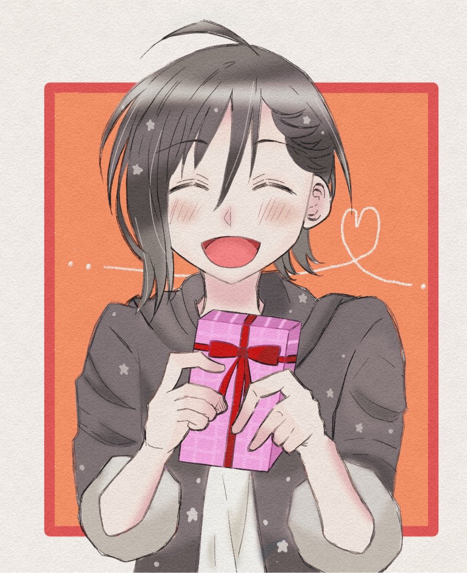 ハッピーバレンタイン！リィゼン！💕🍫
ところでリィゼンはチョコを貰う側？渡す側？

#創作　#イラスト