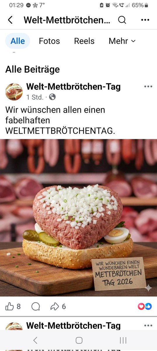 ETZ2501's tweet photo. @xyzgrinsekatze Ich wünsche Dir einen schönen Weltmettbrötchentag! https://t.co/4urdI6tluJ