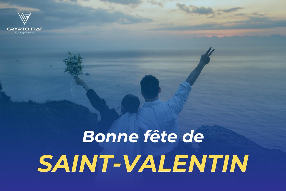 cryptofiatex's tweet photo. 💝 Joyeuse Saint-Valentin !

Aujourd'hui, partagez l'amour... et pourquoi pas un peu de crypto avec ceux que vous aimez ? 😉

Merci d'être la meilleure communauté !

L'équipe CRYPTO-FIAT ❤️

#ValentinesDay https://t.co/hy2FBz5c42