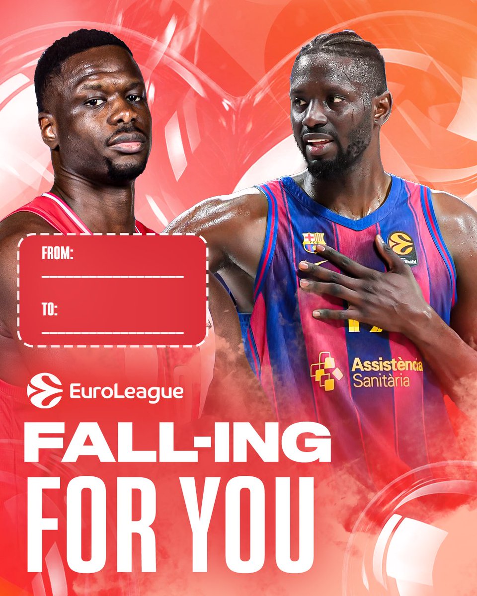 EuroLeague's tweet photo. Happy Valentine’s Day! 💕

Send this to your EuroLeague Valentine! 👀

8/8 https://t.co/FxpSbVTQtn