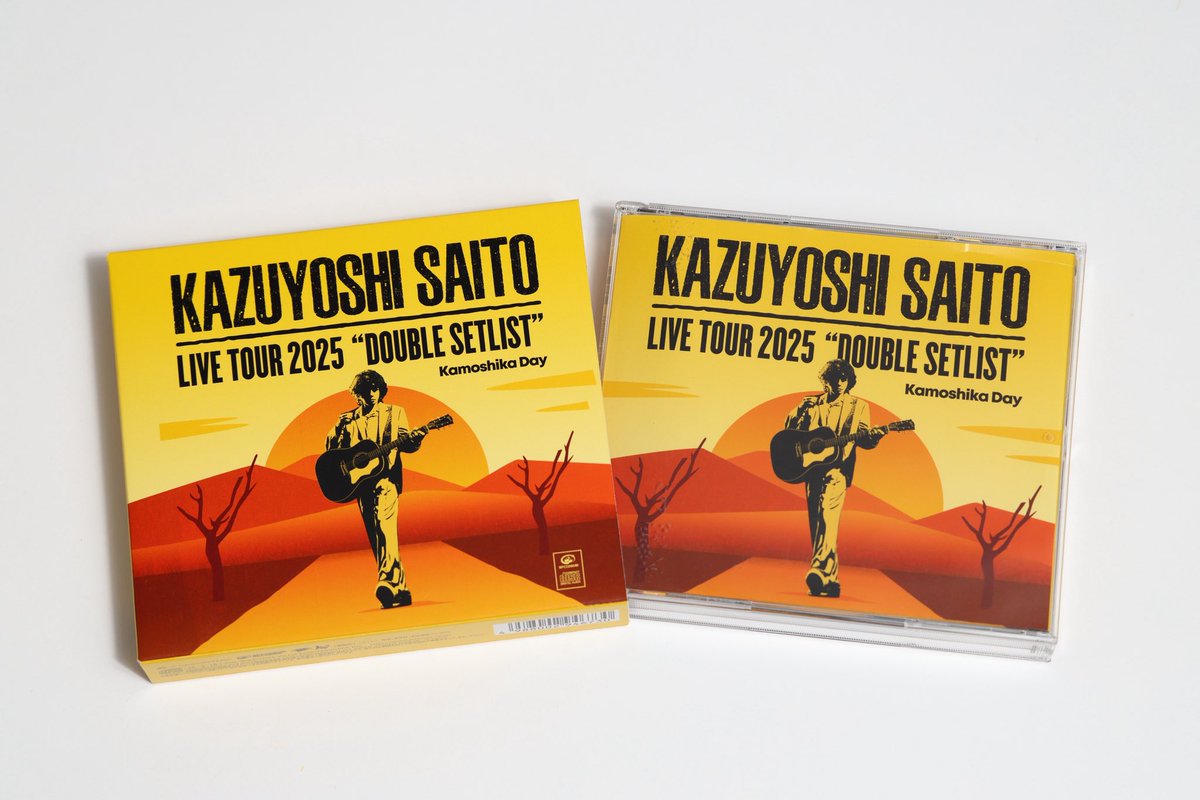 斉藤和義 🎸 LIVE映像＆音源作品 『LIVE TOUR 2025 “DOUBLE SETLIST