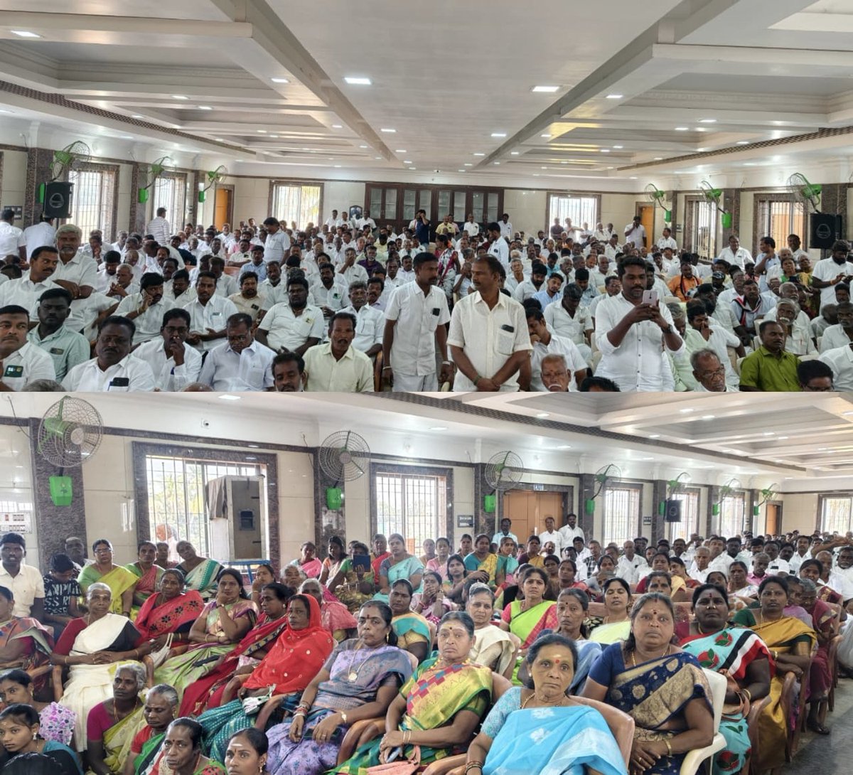 Arunmozhi_thev's tweet photo. கழக பொதுச்செயலாளர், வருங்கால தமிழக முதலமைச்சர், புரட்சித்தமிழர், மாண்புமிகு அண்ணன் @EPSTamilNadu  அவர்களின் ஆணைக்கிணங்க,

கடலூர் மேற்கு மாவட்ட
அ.இ.அண்ணா தி.மு.கழக செயல்வீரர்கள்-வீராங்கனைகள் ஆலோசனைக் கூட்டம்,

இன்று 14.2.2026 சனிக்கிழமை 
காலை 10.30 மணி முதல்,

விருத்தாசலம் புறவழிச் சாலையில் உள்ள ராணி மஹாலில் நடைபெற்றது.
இக்கூட்டத்தில்

✌🏻இதய தெய்வம் புரட்சித்தலைவி #அம்மா அவர்களின் 78 வது பிறந்தநாளை மிக சிறப்பாக கொண்டாடுவது குறித்தும்,

✌🏻வரும் 2026 சட்டமன்ற தேர்தல் பணிகள் குறித்தும் தீர்மானங்கள் ஒருமனதாக நிறைவேற்றப்பட்டது.

அனைத்து நிலை கழக நிர்வாகிகளும், கழக முன்னோடிகளும், செயல்வீரர்கள்-வீராங்கனைகளும் கலந்து கொண்டு சிறப்பித்தனர்.