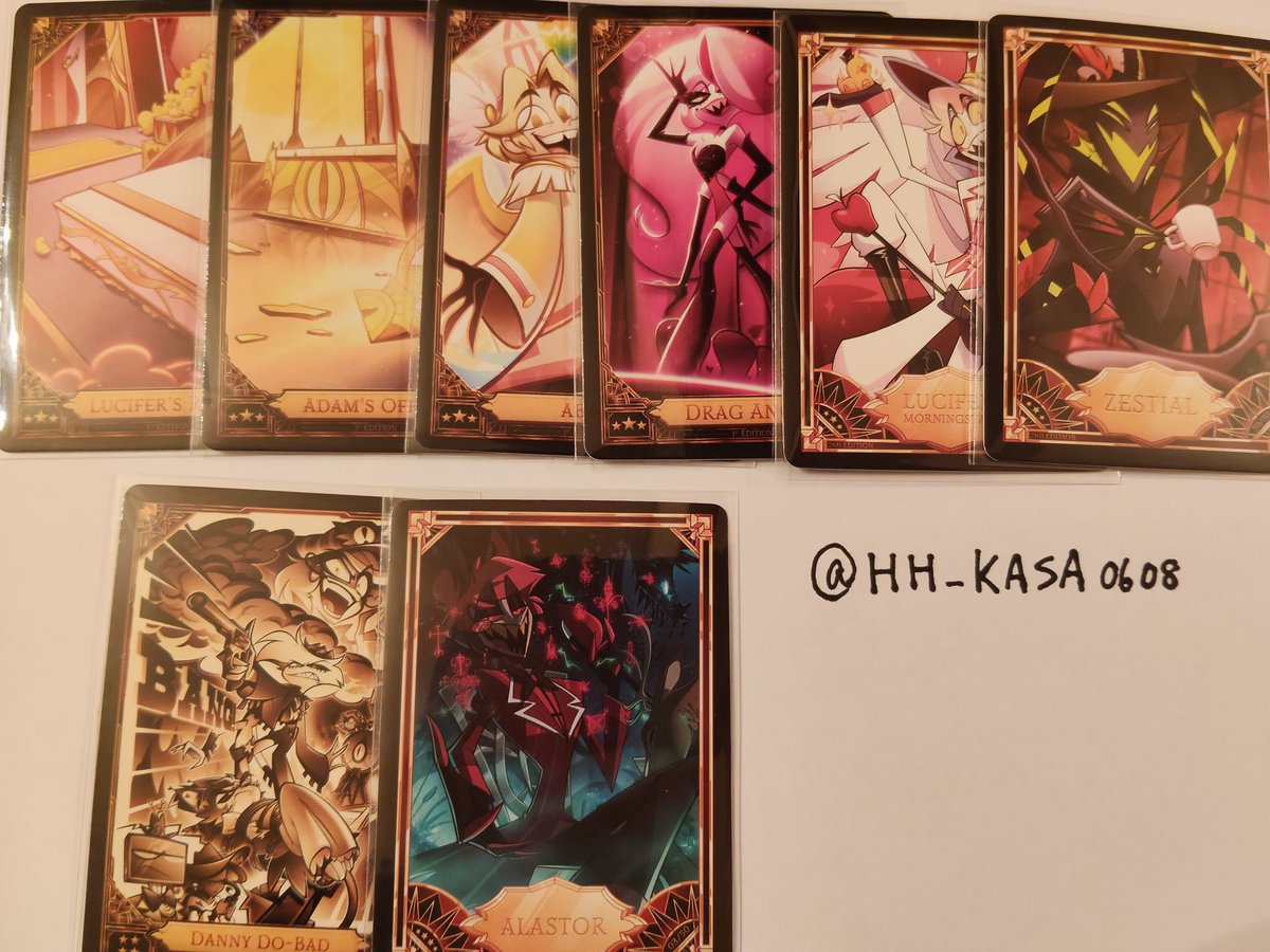 ⠀取引 ハズビンホテル HAZBIN HOTEL 交換 カード⠀】 ▪️NF THE VEES