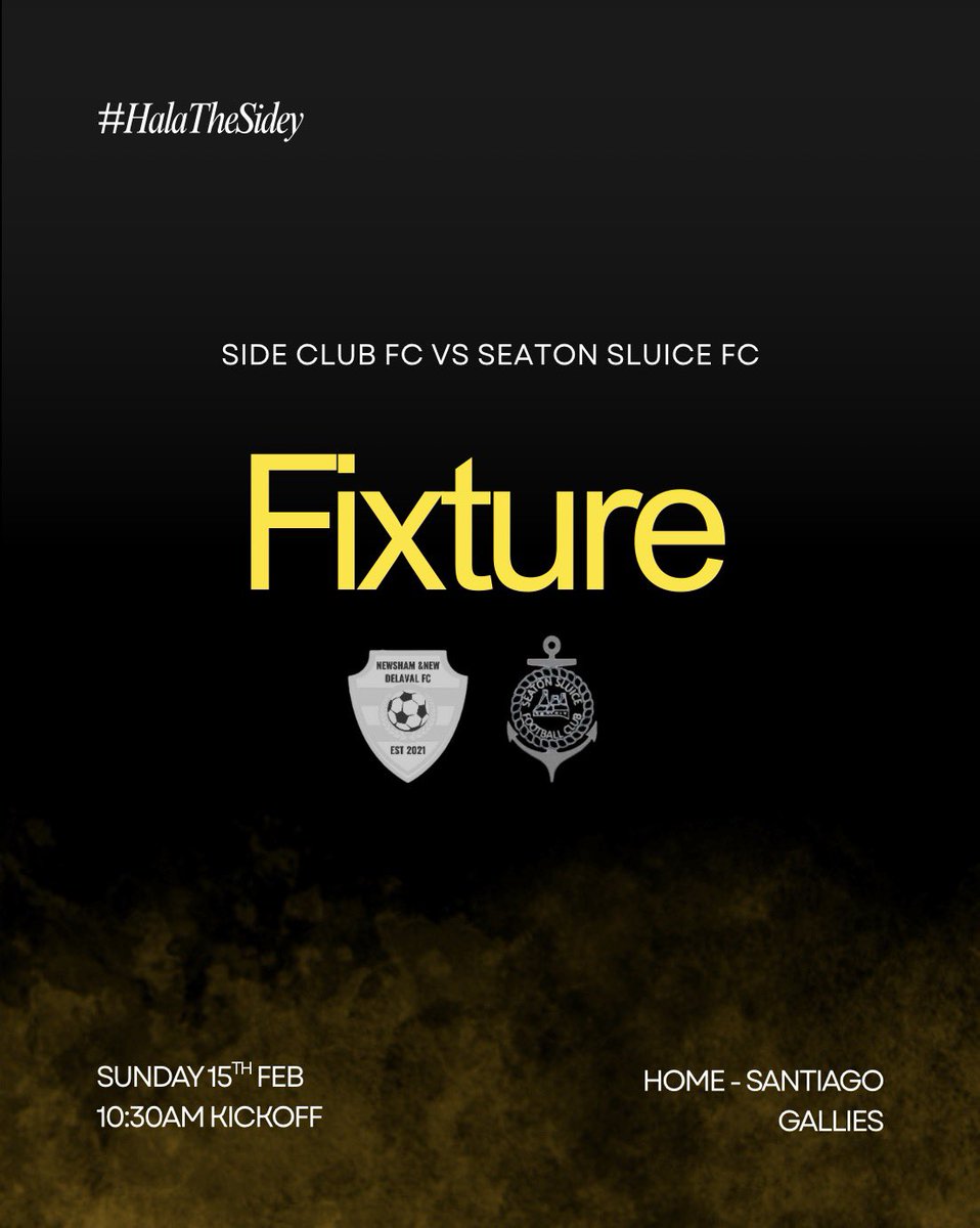 Newsham & New Delaval Side Club FC tweet media