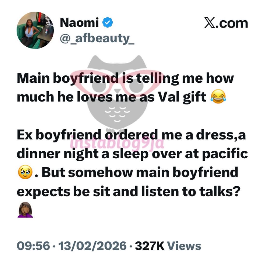 Media Personality Naomi Sparks Reactions As She Compares Her Ex-Boyfriend’s Val Gift With Her Current Boyfriend’s.