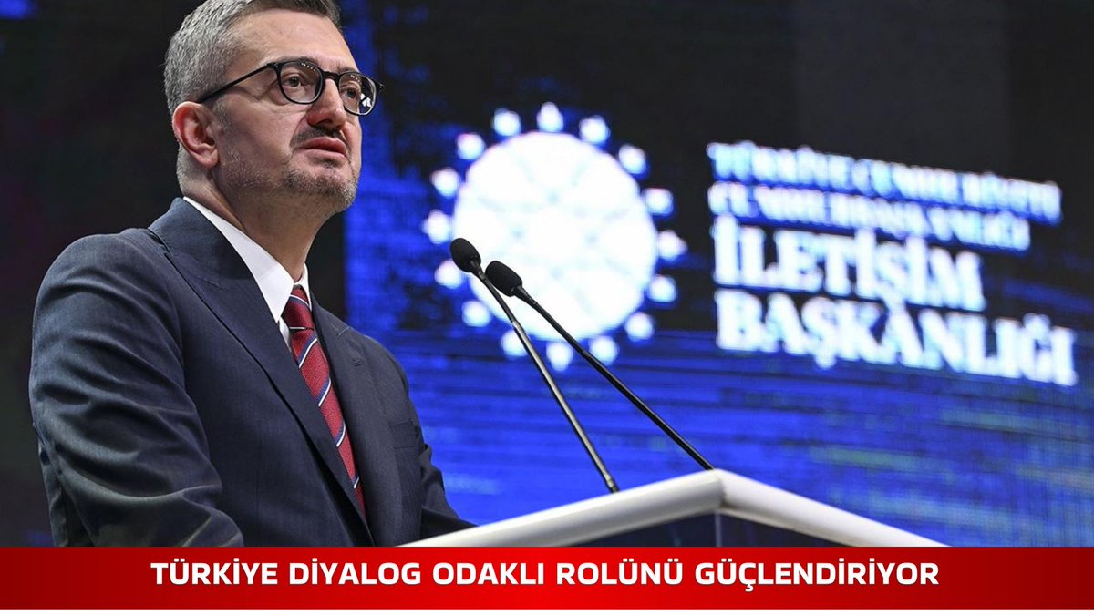 İletişim Başkanı Burhanettin Duran, Türkiye’nin bölgesel ve küresel krizlerde diyalog temelli yaklaşımını öne çıkardığını vurguladı. Duran, gazetecilerin bilgilendirme rolüne ve uluslararası dayanışma ihtiyacına dikkat çekti.