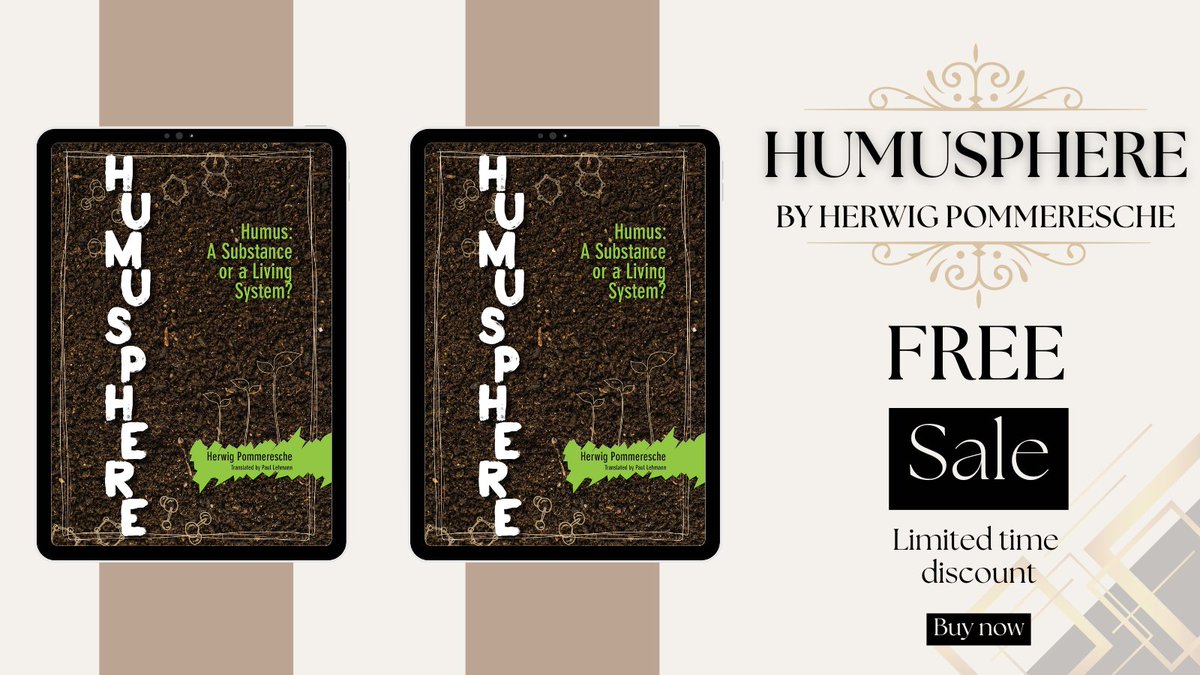 Get the dirt on humus from soil-life enthusiast Herwig Pommeresche in Humusphere. Feel the earth shift at cravebooks.com/b-57263?refere… #NonFiction