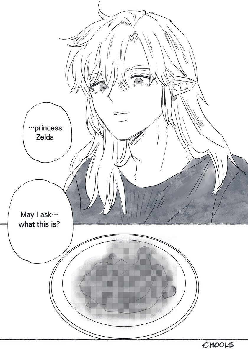 Dubious food by Zelda 😟 . #ゼルダの伝説 #リンゼル #zelink
