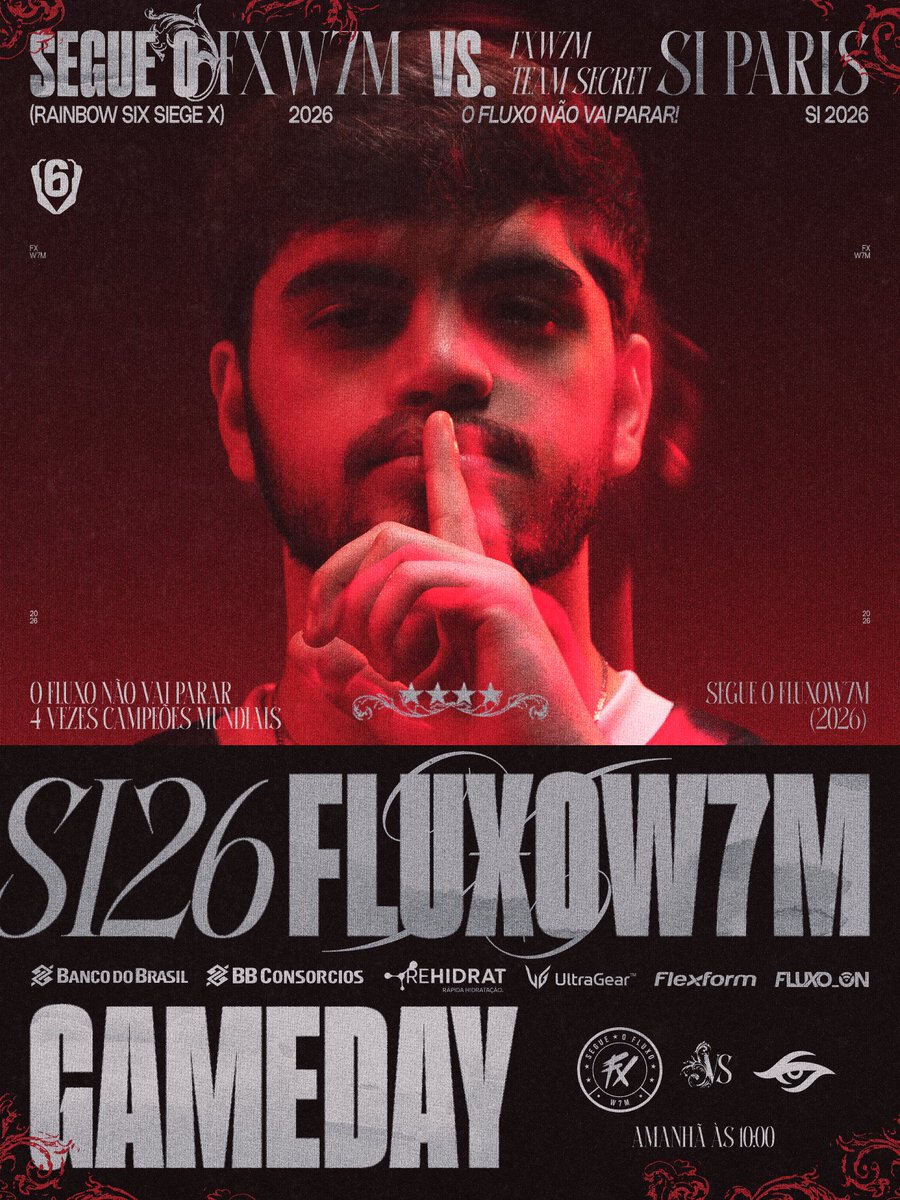 DIA DE REVANCHE 😈

🆚 <a href="/teamsecret/">Team Secret</a> 
⏰ 10h

vem torcer com a gente e #SegueOFX