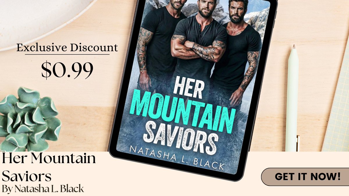 Feel the heat and excitement in every page of Her Mountain Saviors. Natasha L. Black delivers once again: cravebooks.com/b-64450?refere… #Readers