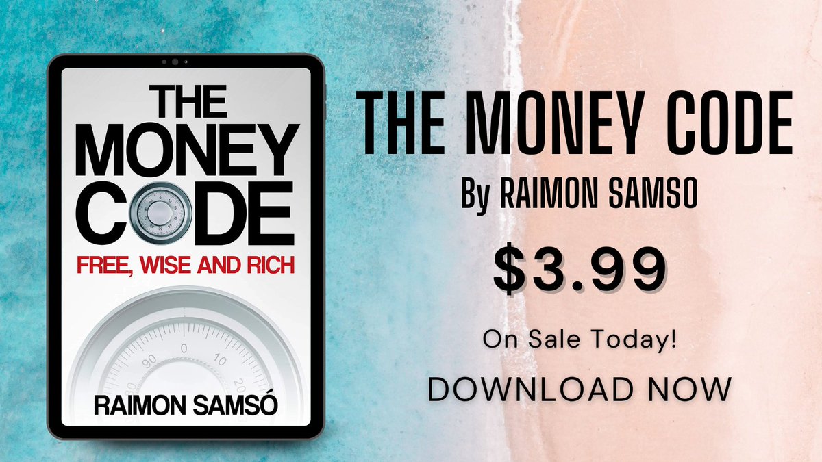Decode your way to financial success and luxuriant living with The Money Code: Free, Wise, and Rich by RAIMON SAMSO. cravebooks.com/b-65017?refere… #FinancialLiteracy #ChoosingWealth