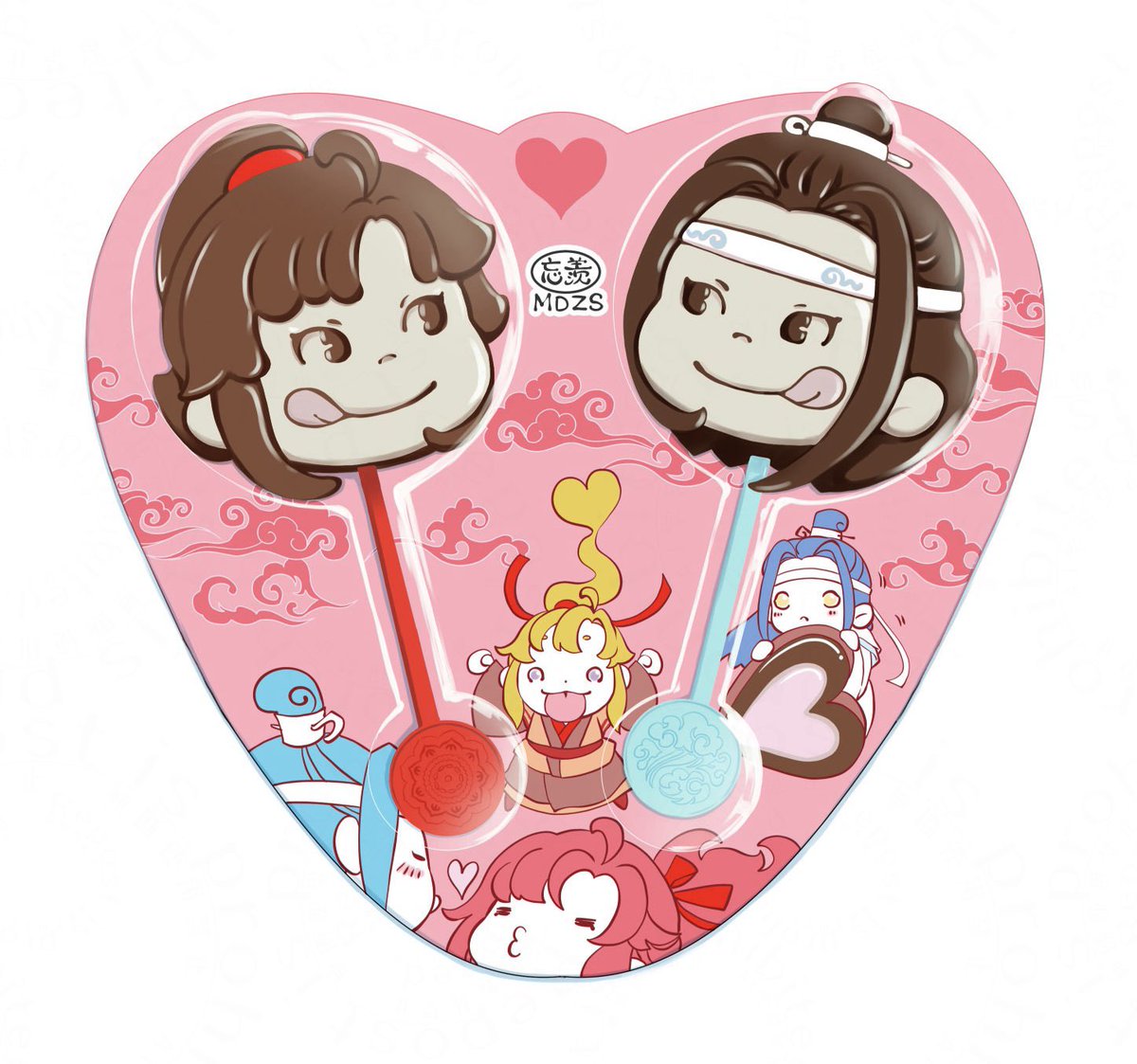 バレンタインのチョコ🍫#mdzs