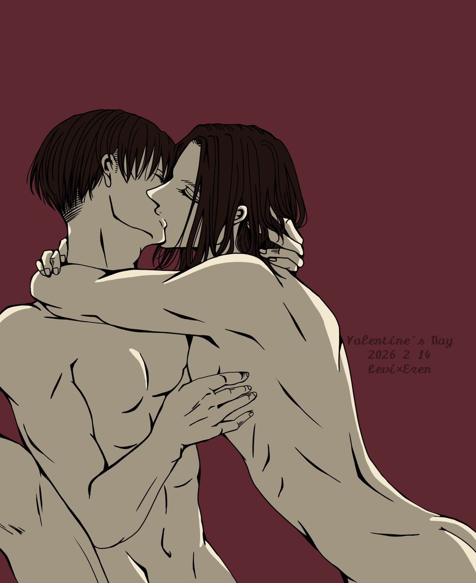 はっぴーばれんたいんLE💚❤️

りばいさんが唯一食べる甘いモノ...
えれんからの口移しチョコだったら良い