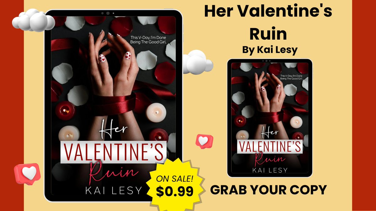 Silver-haired men, a secluded winter paradise, and a chef chosen for ruin. Explore Her Valentine's Ruin by Kai Lesy today! #Romance cravebooks.com/b-65459?refere…