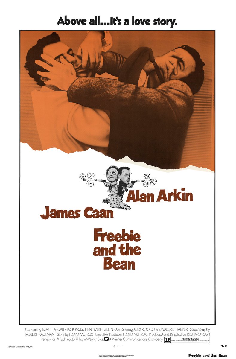 RICHB40's tweet photo. @TalkinFilm You missed out some of the earlier 70’s buddy cop movies ‘Busting’, ‘Hickey and Boggs’ and the truly insane James Caan and Alan Arkin film ‘Freebie and the Bean’. Good stuff though https://t.co/elL4bfhMbV