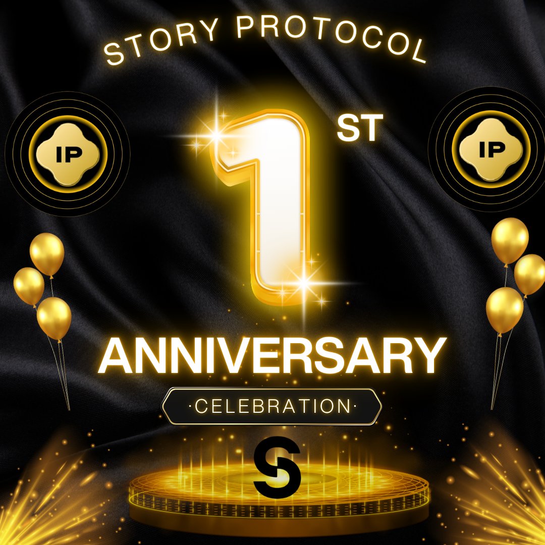Happy Anniversary, Story Protocol

One year of Mainnet magic with 13+ on-chain addresses and over 90 million transactions proof that 2025’s foundation is rock solid. Let's celebrate the journey so far

I joined <a href="/StoryProtocol/">Story</a>  back in August 2024, and I haven’t looked back since.