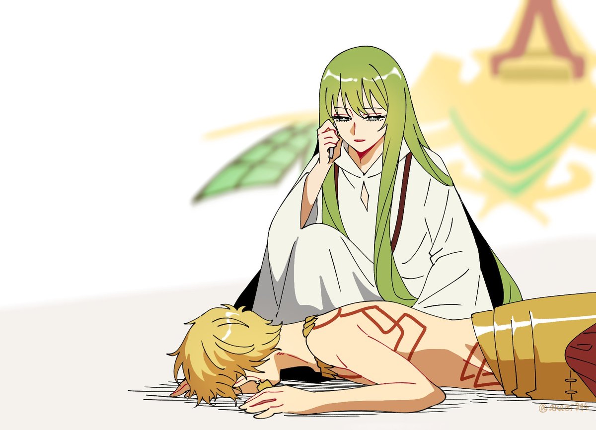 はい。轢かれたのは僕です。いや、倒れてるのは運転してたギルの方で。いや冗談とかじゃなくて。僕が耐えちゃって。衝撃で外に放り出されて失神しちゃってるみたいで。いや轢かれたのは僕で、耐えちゃったのも僕だよ。兵器で。結構耐えちゃったというか。いや嘘じゃなくてギルガメッシュが倒れてて