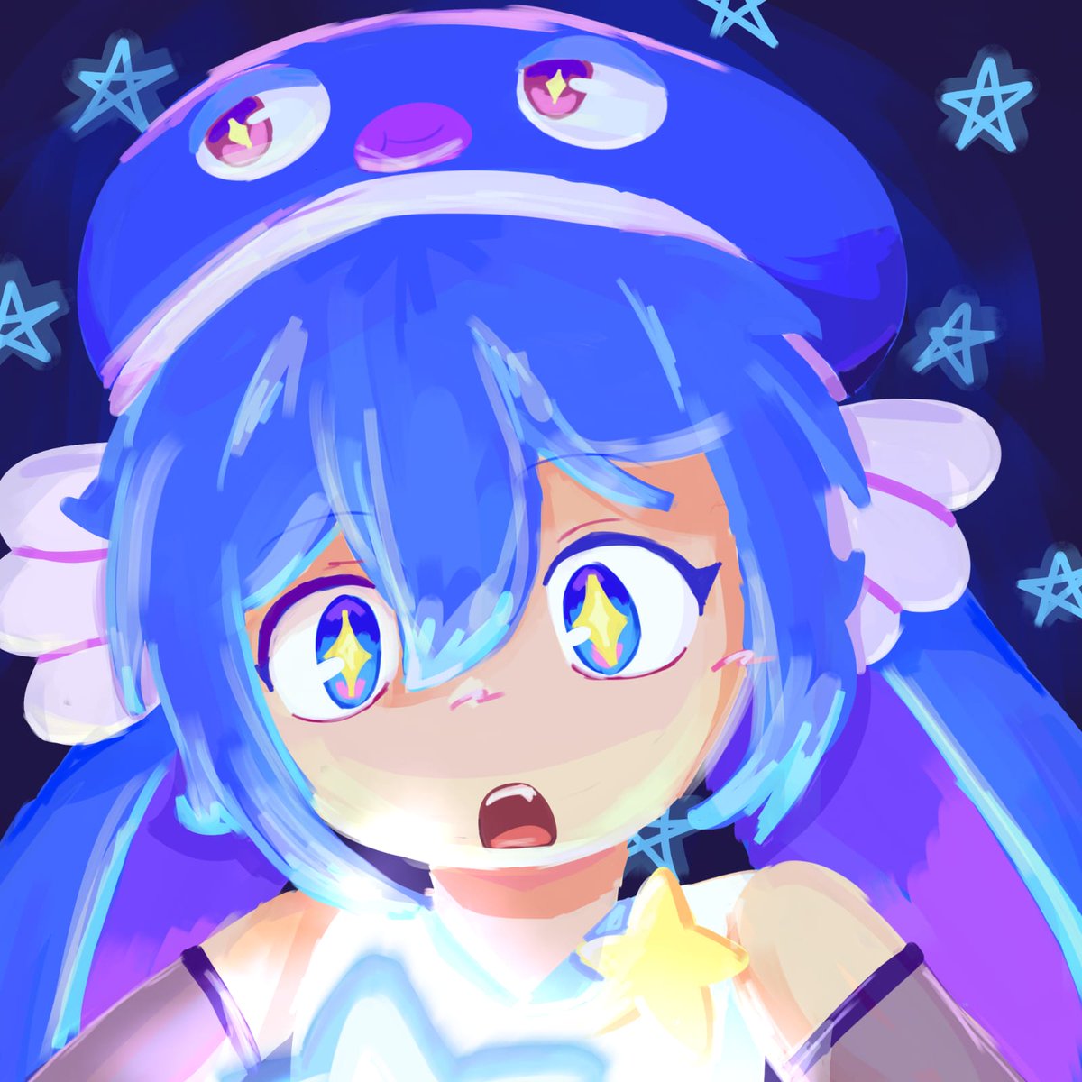 Otomachi Una drawing I made! I randomly like Una now