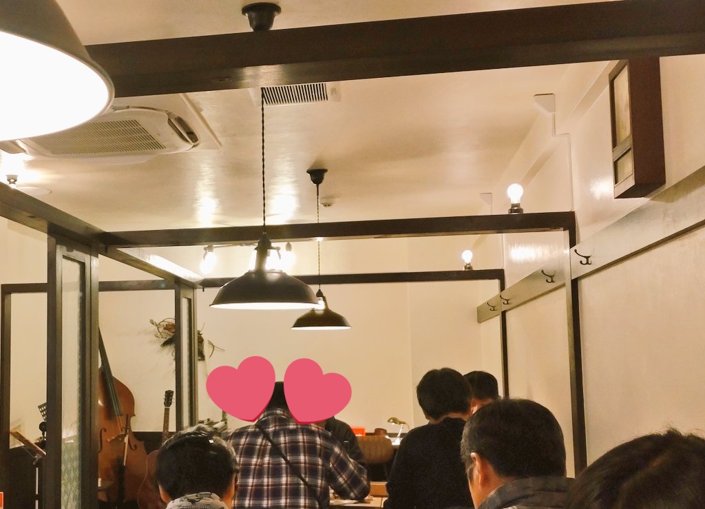 三春町 CurryCafe でここ　到着。
カレー、ドリンク付きの２マンライブ 3500円は安い‼️