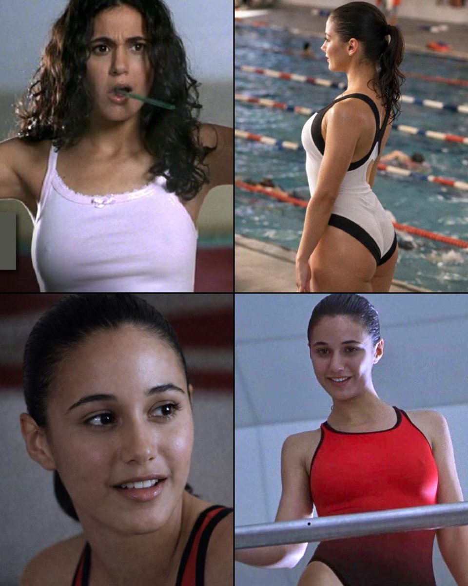 Actress Emmanuelle Chriqui in 'Snow Day' (2000).

#Hollywood #Actresshot