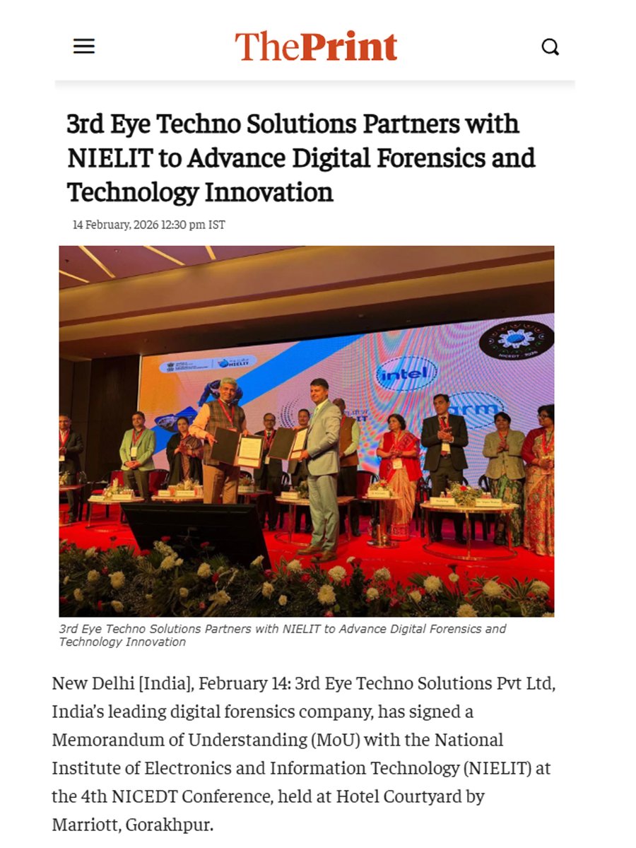 3rd Eye Techno Solutions tweet media