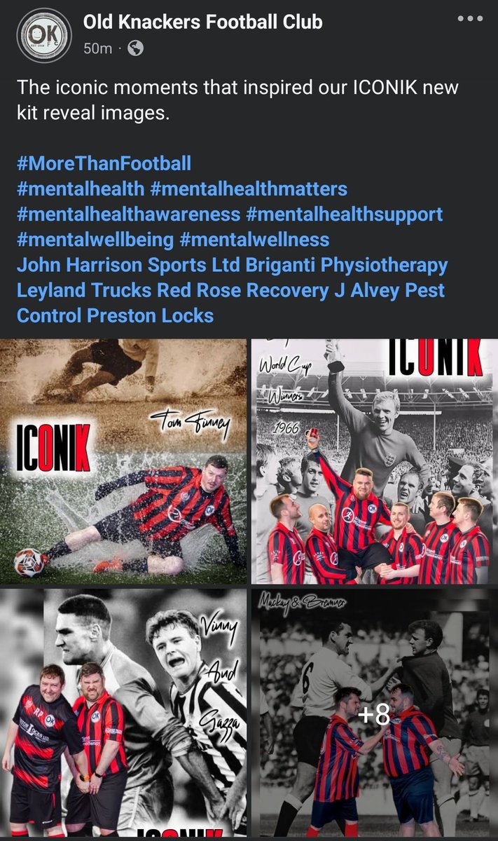 Old Knackers FC tweet media