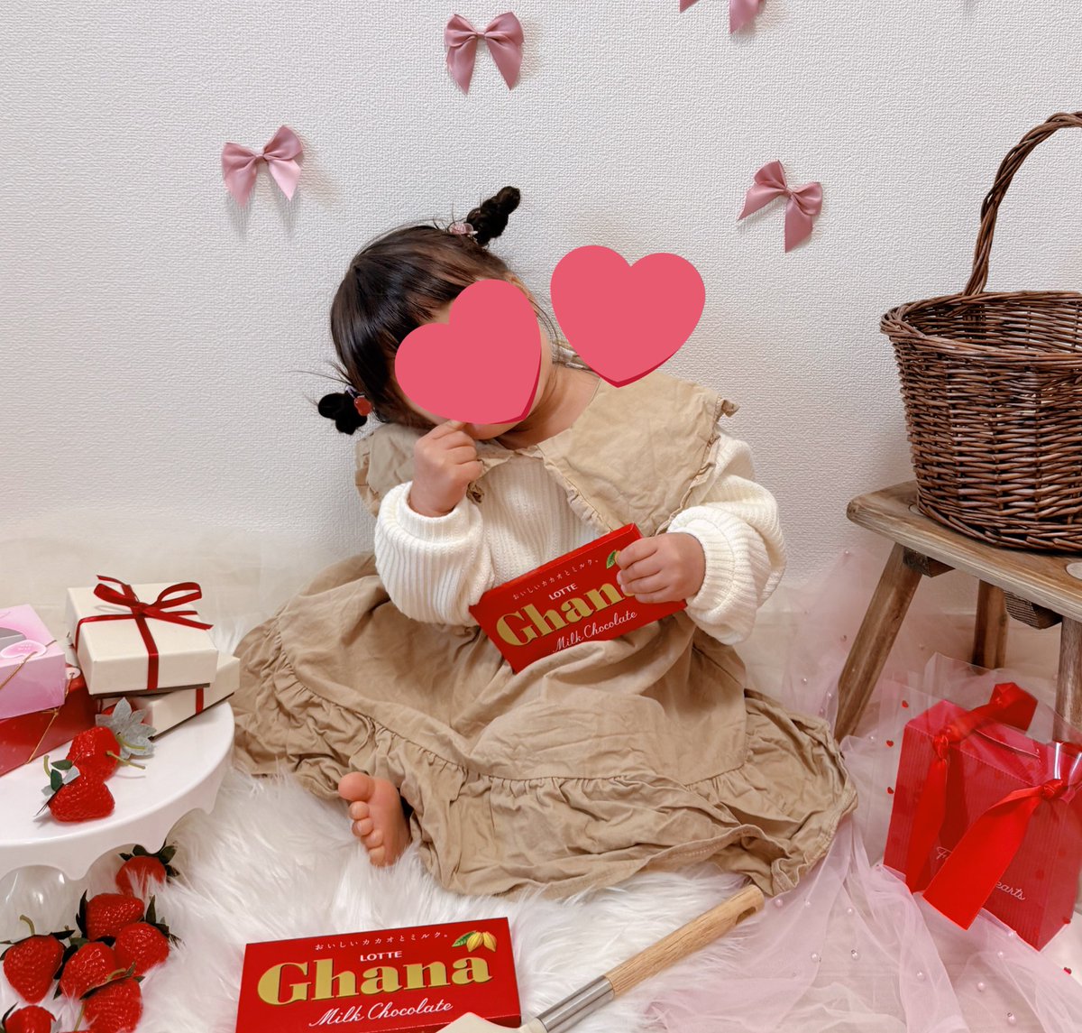 pom_16yu's tweet photo. @taka_cubers たかおじちゃんはぴばれ🍫みんなチョコ持ってきてんのかわいいᐡ⸝⸝>  ̫ <⸝⸝ᐡ https://t.co/pLJxObXDy6
