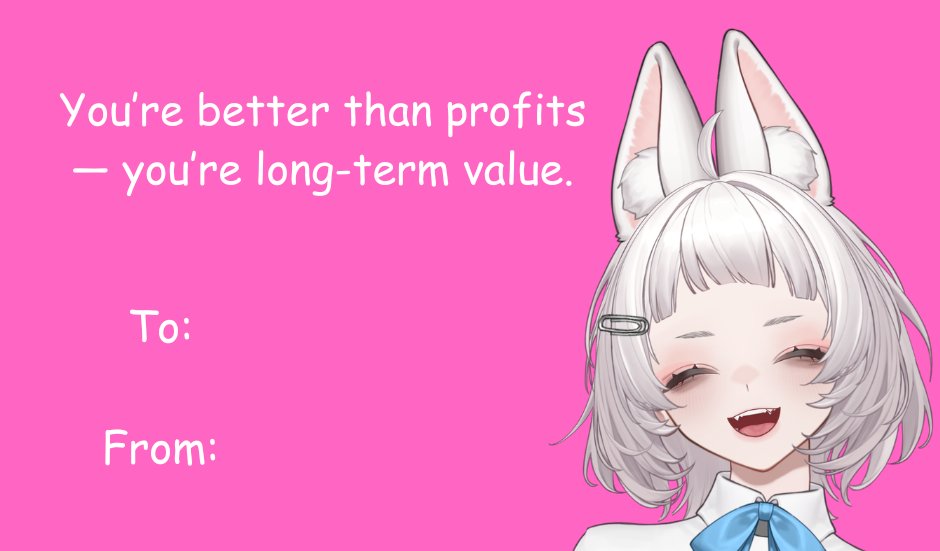 I love shitty valentines cards hehe