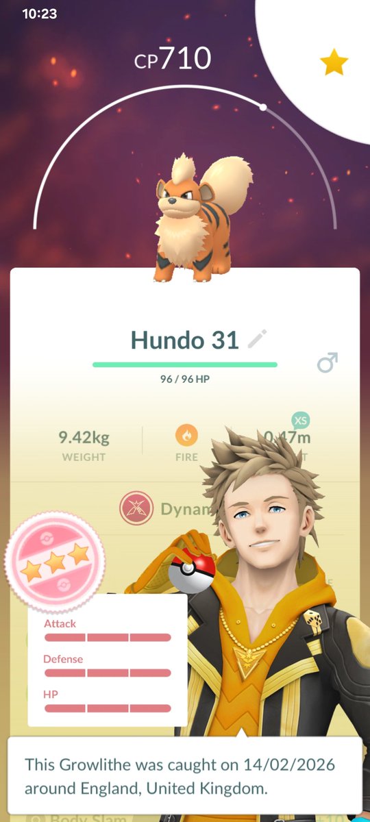 A perfect Dynamax good boy <a href="/BitterHyena/">Kyle Dotson</a> 😀

#PokemonGO