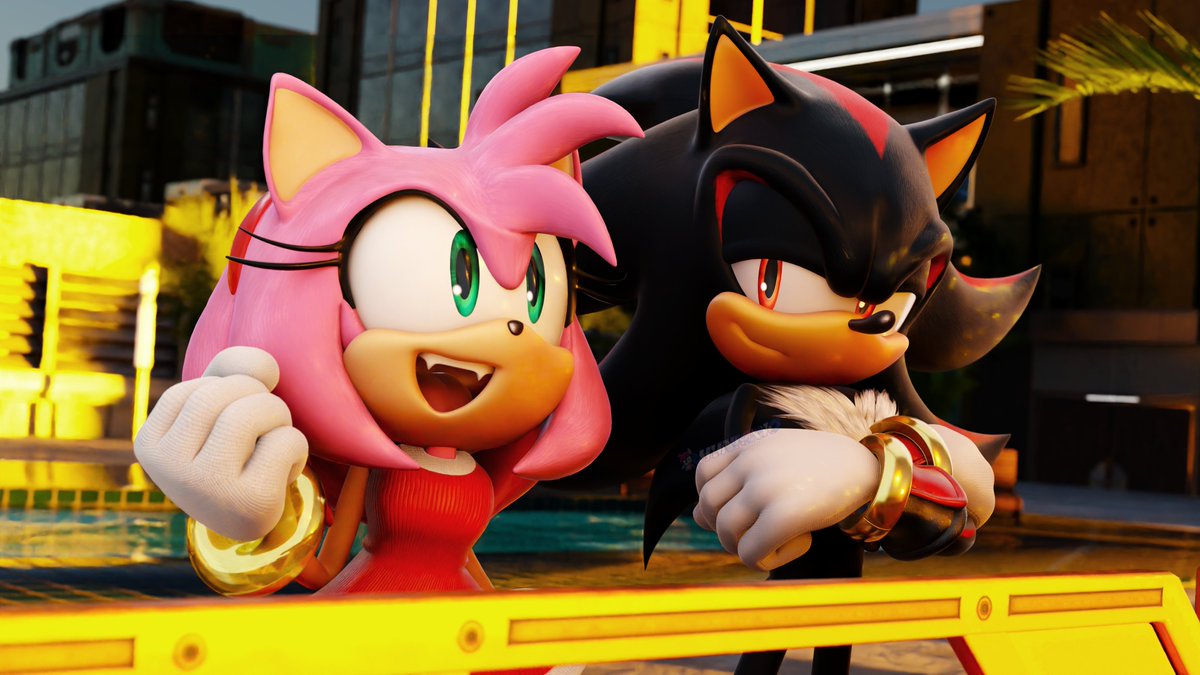 Amy's having a great time