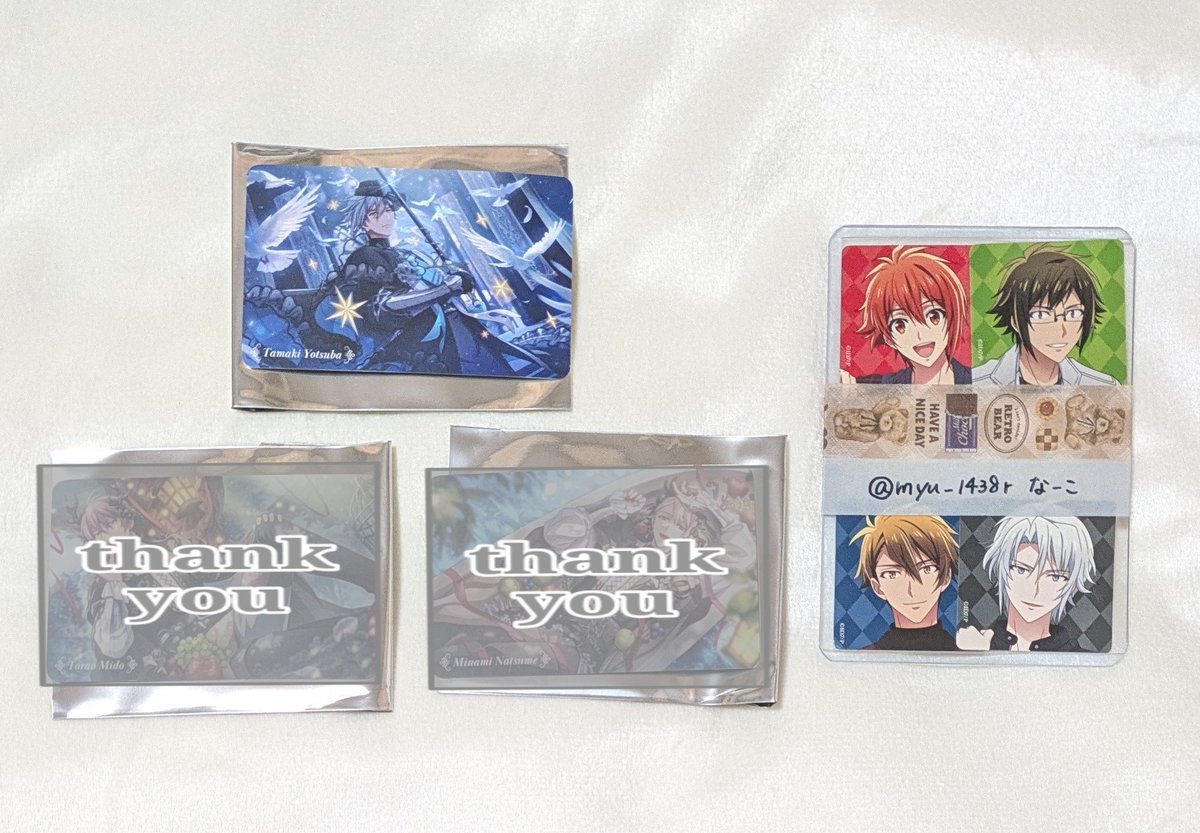 【交換】 アイドリッシュセブン アイナナ グループ記念日2025  アソビストア 特典 カード

譲：環
求：陸 or 龍之介

＊郵送
検索からもお気軽にお声掛けください🌸