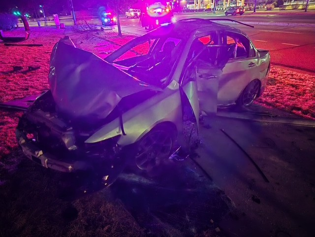 WestminsterPD's tweet photo. Westminster Police Officers were working on a hit and run accident when they believed they had heard shots fired. They responded to the area of 72nd Ave and Sheridan blvd. where they located a vehicle on 72nd just west of Sheridan. The saw a vehicle that appeared to have rolled off the south side of the road into a field. Preliminary information indicates that two male occupants were ejected from the vehicle and a third male occupant was able to get out of the vehicle and began to run when officers arrived on scene. He was contacted by officers and was transported to a local hospital by medical personnel. The other two males who were ejected were also taken to local hospitals and believed to have serious injuries.

A gun was later located in the vehicle, but at this time it is unknown if it was fired.

There is no impact to traffic in the area.

Preliminary information indicates that alcohol may be a factor. The vehicle that rolled was not associated with the hit and run officers were initially investigating.

This is believed to be an isolated incident, and there is no ongoing threat to the public. This is an ongoing investigation, more information will be released as it becomes available.