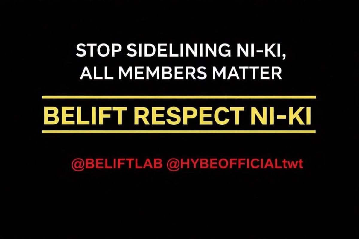 we urge <a href="/BELIFTLAB/">BELIFT LAB</a> to be fair and considerate toward NI-KI. he’s a core member of ENHYPEN, who can’t be sidelined or excluded. If all 7 members can’t attend, cancel March 8 event or hold it online for all the 7 members ‼️

ENHYPEN IS 7

BELIFT RESPECT NI-KI
#FairTreatmentForNI_KI