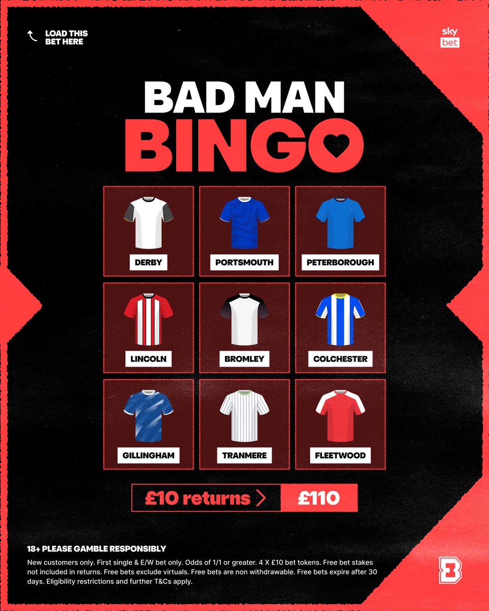 Bad Man’s Football Tips ⚽️ tweet media