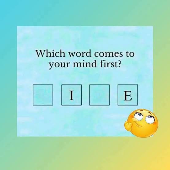 Good evening🌼
Which word comes to your mind first??