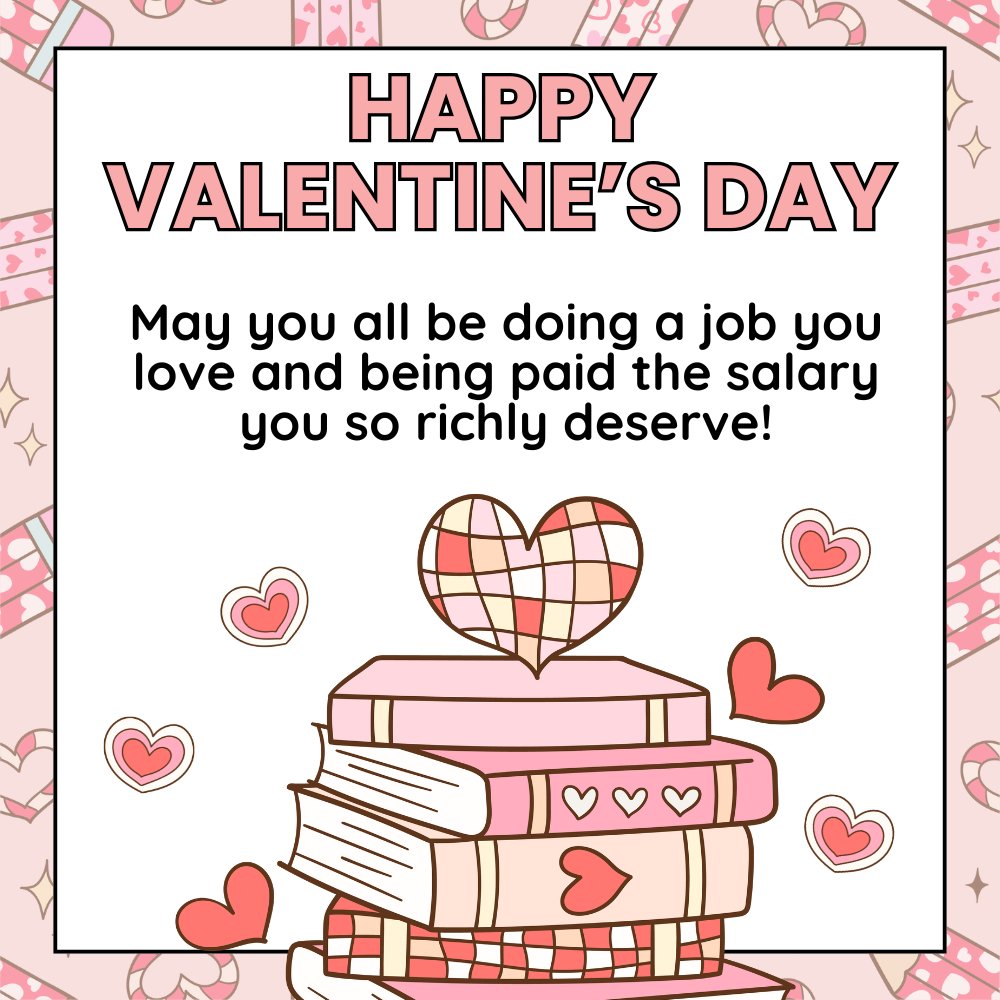 bookcareers's tweet image. We ❤️ book publishing careers! If you've fallen out of love with your career, book into our Careers Clinic to see how we can help. bookcareers.com/book-a-free-pr… 

#ValentinesDay2026 #ValentinesDay #HappyValentines #Publishing #WorkInPublishing