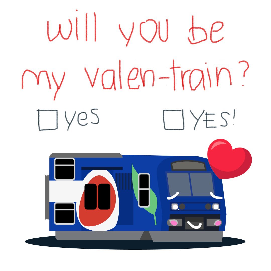 Joyeuse saint valen-train 🥺
