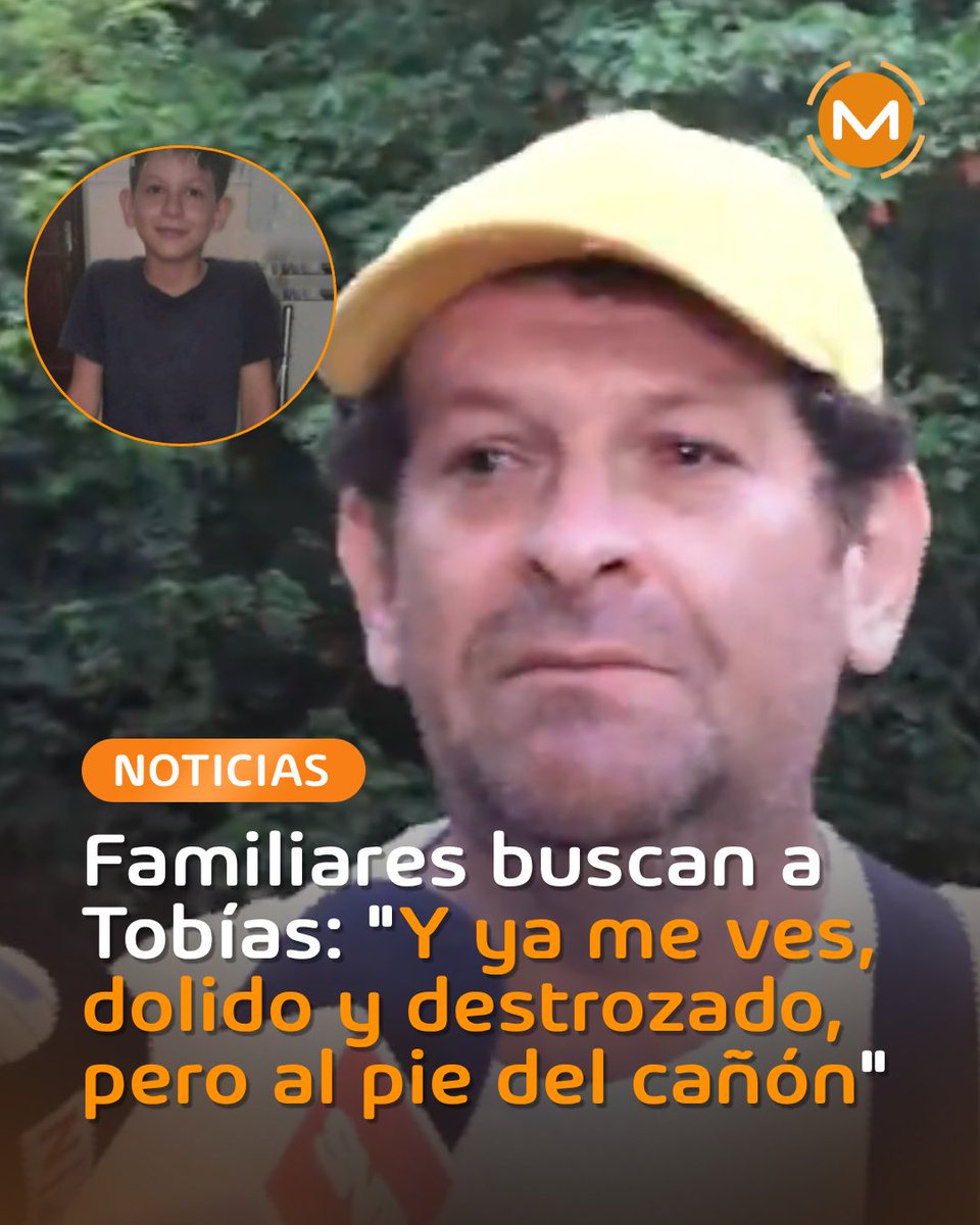 AM_1080's tweet photo. 🔴 "Me ves dolido y destrozado, pero sigo al pie del cañón", dice impotente el padre de Tobías en plena búsqueda

👉🏼 El padre de Tobías denunció que las autoridades no retomaron el operativo de búsqueda como habían prometido.

🗣️ "Nos dejaron tirados a las 11 de la noche al costado de Aratirí. Dijeron que a las 4 iban a arrancar la búsqueda y nunca aparecieron. Ahora estamos buscando a mi hijo con mis familiares", reclamó Reinaldo

#Comunidad1080 📻 
#ComunidadMonumental