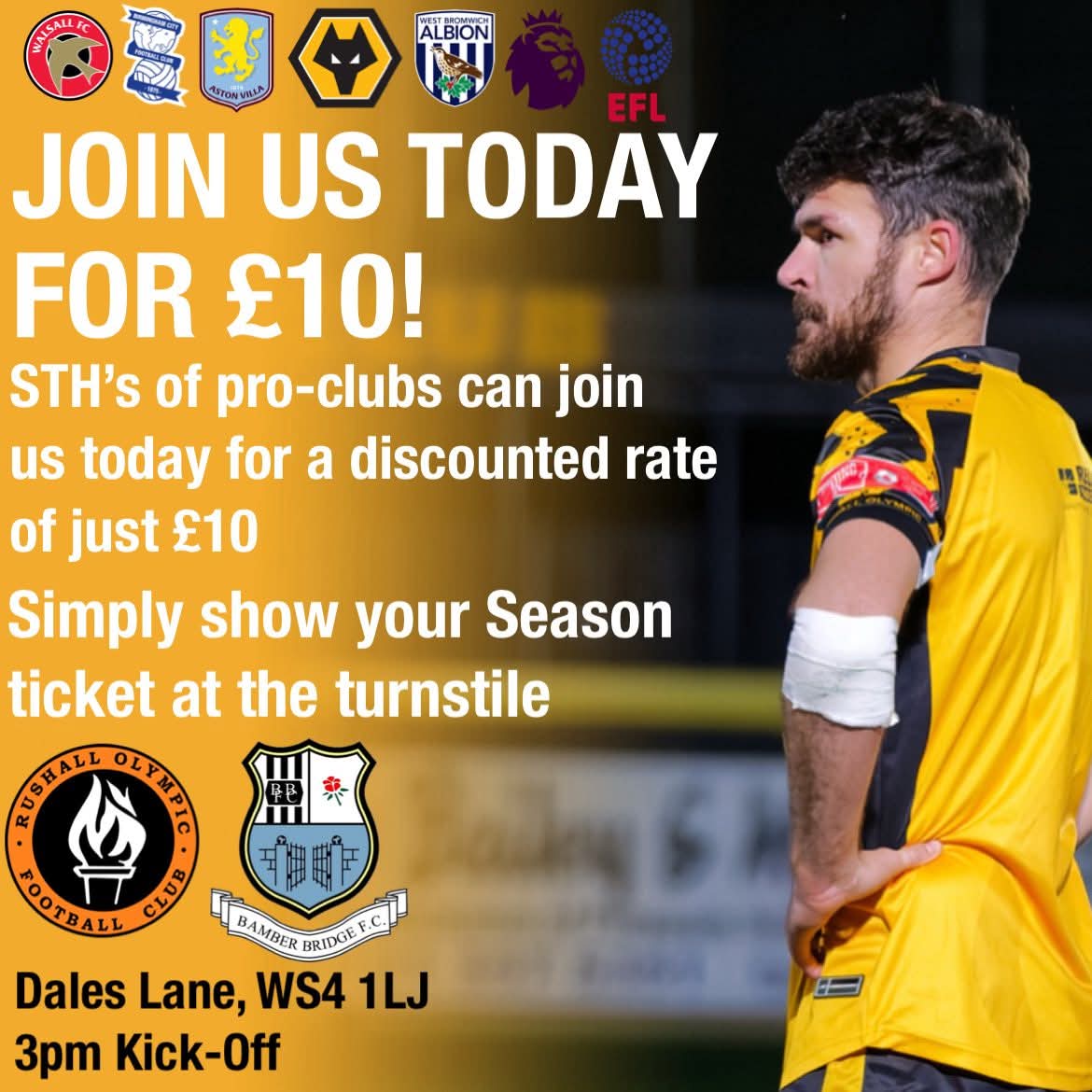 Rushall Olympic F.C. Supporters Club tweet media