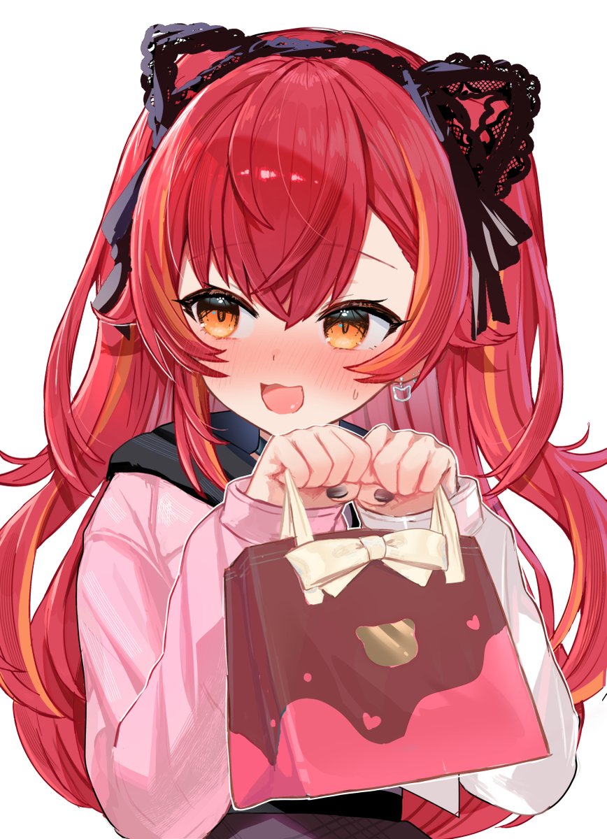 「これ…受け取ってくれる…？」
#ねこたぺすとりー