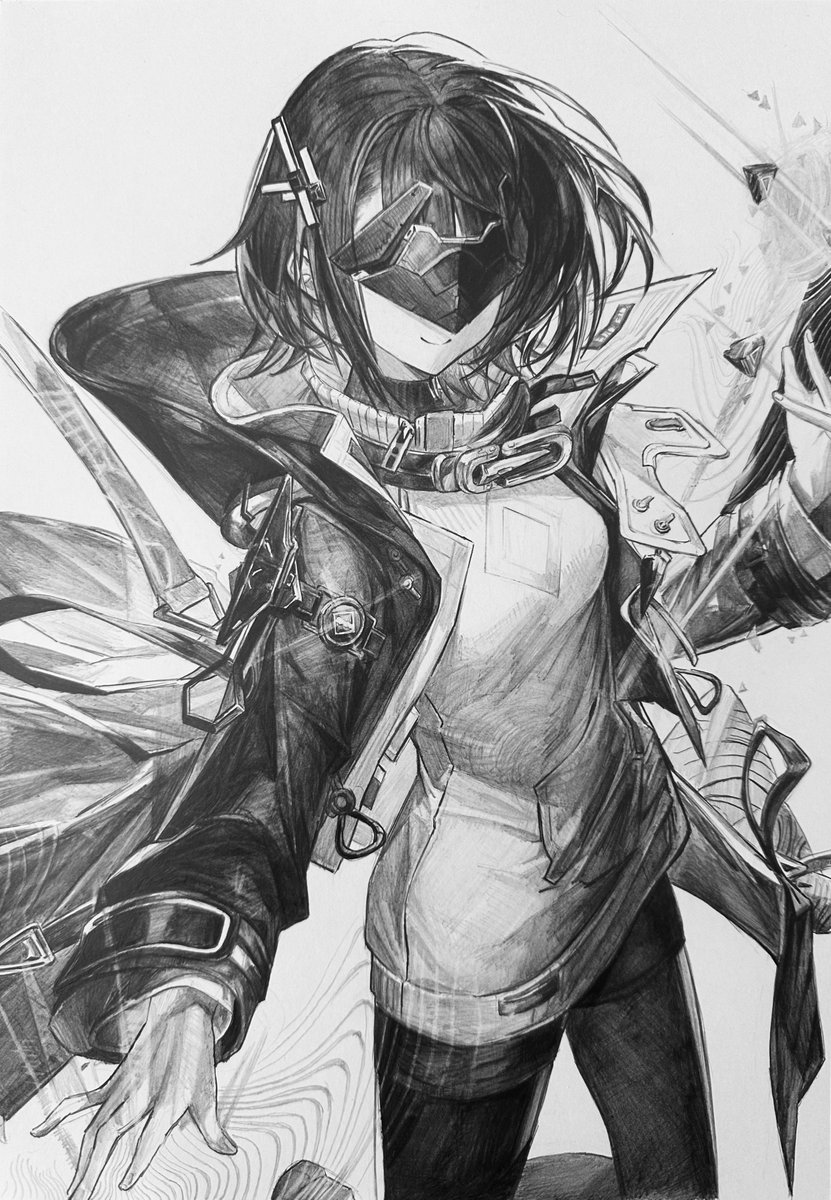 鉛筆模写 #エンドフィールド