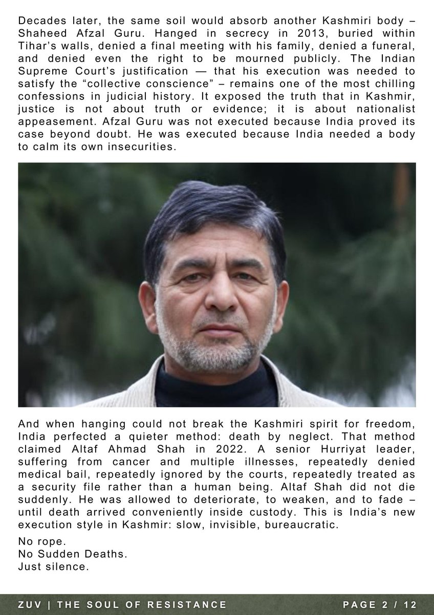 ZuvOfficial25's tweet image. Zuv Magzine....
Edition XXVI Feb-2026
Do Share as Well...
Jazakallahu Khair...
#ZuvTheSoulOfResistance
#AhmedSalaar
#ResistToExist