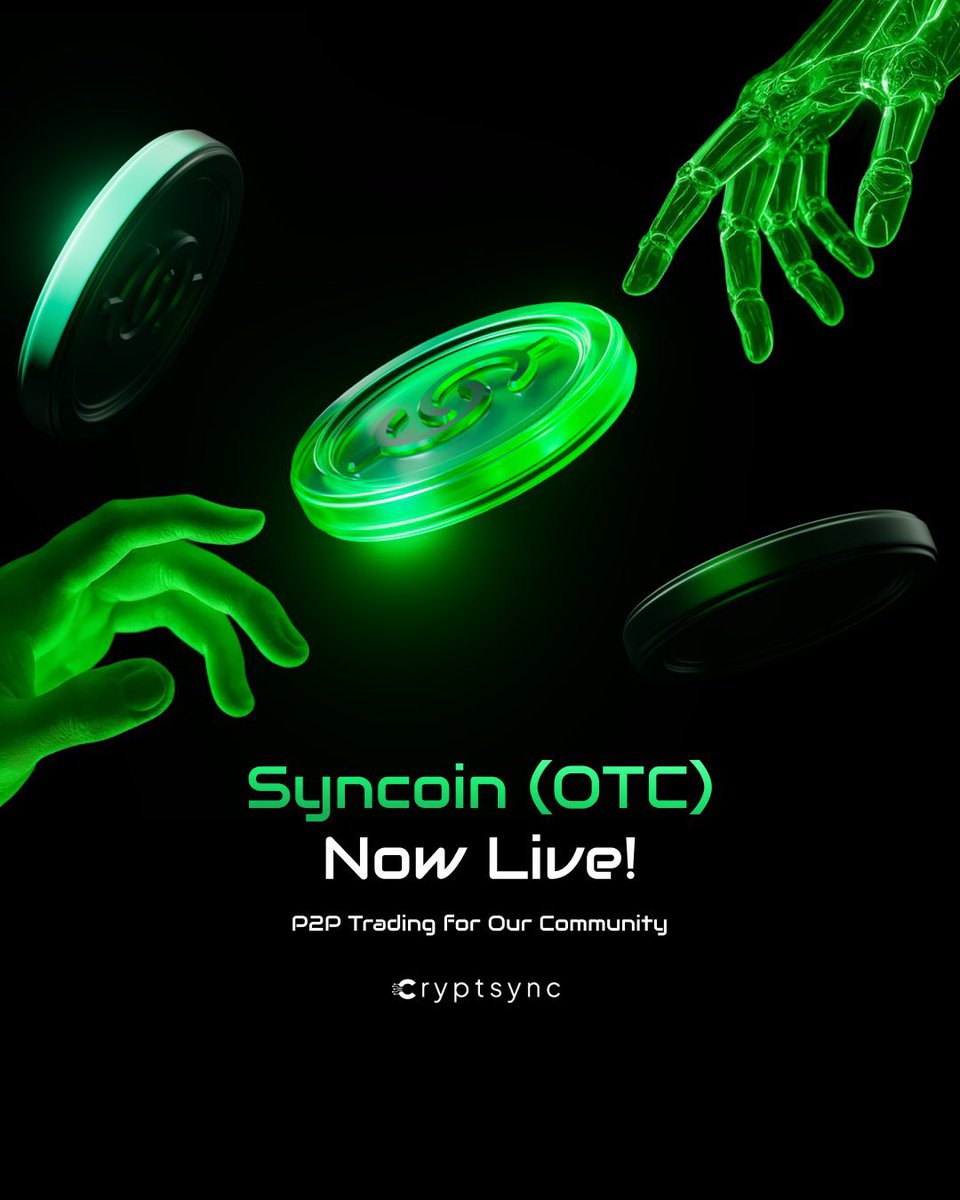 Gm cryptsync chads! 
happy valentine’s day ❤️

markets are down hard, so this weekend… best to touch some grass 🌱

use <a href="/cryptsync_io/">CryptSync</a> and stack your syncoins 😌
syncoin otc is live — grab yours before it’s gone

community first, long term always!