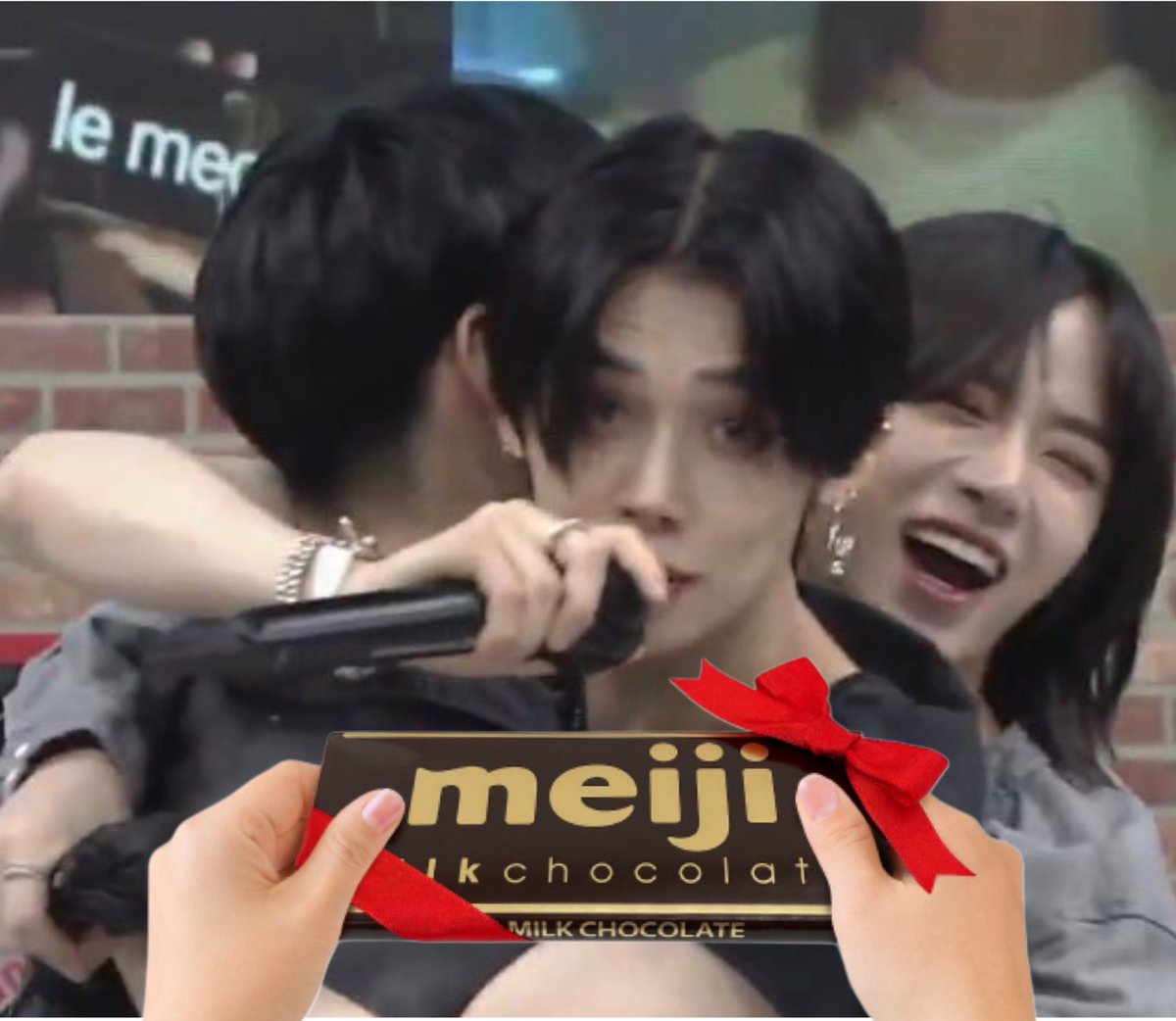 えっ、チョコ⁈ 🦊ありがとな！ 🐰ボクにです〜💦 🧸ぼくも！ぼくも